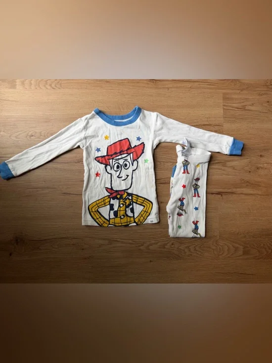 GAP Kids Pajama Sets - Blue, Light Gray, Navy, White - Picture 5 of 5